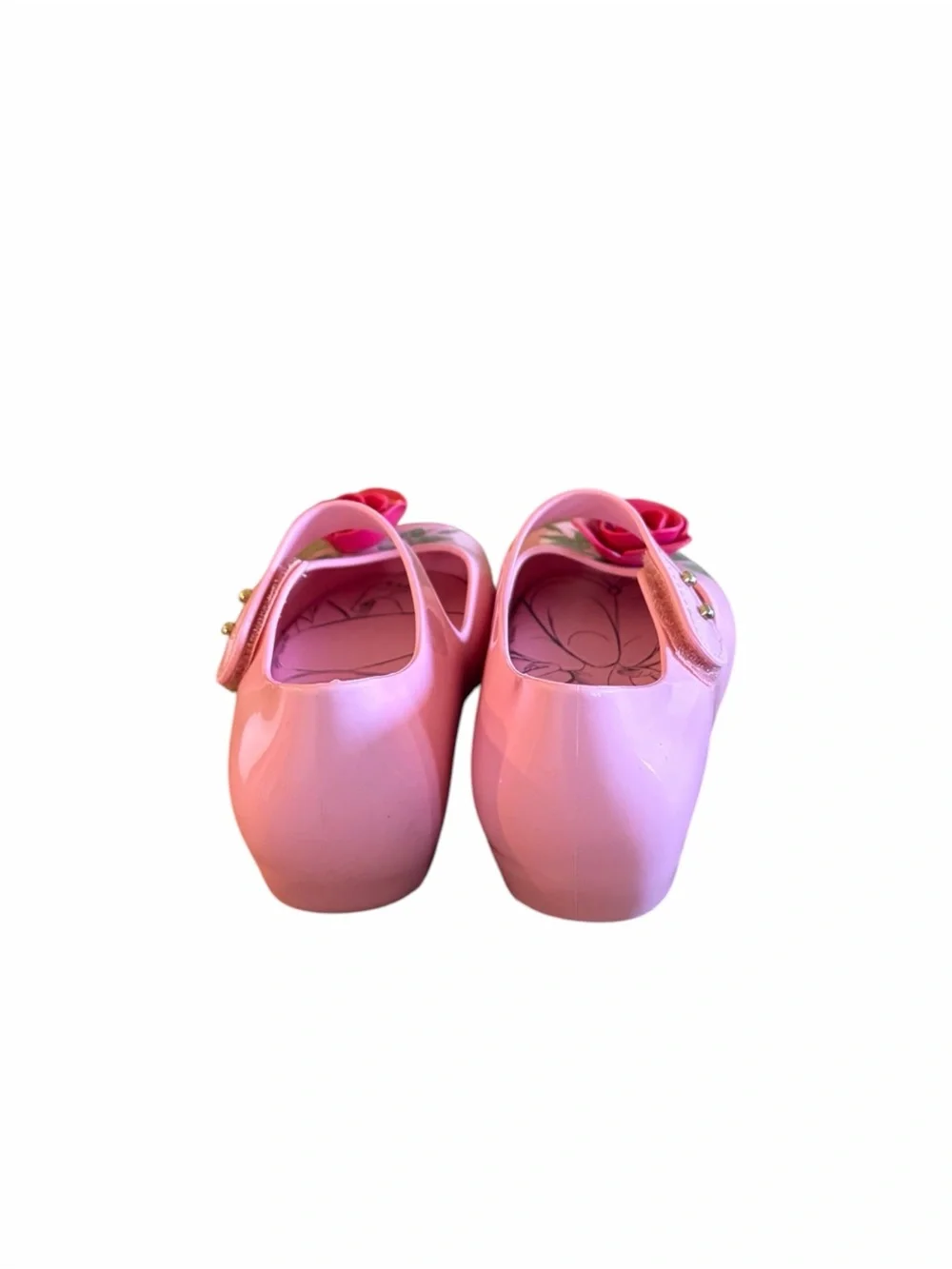 Mini Melissa Ultra Girl + Disney Beauty and the Beast Mary Jane Flats.